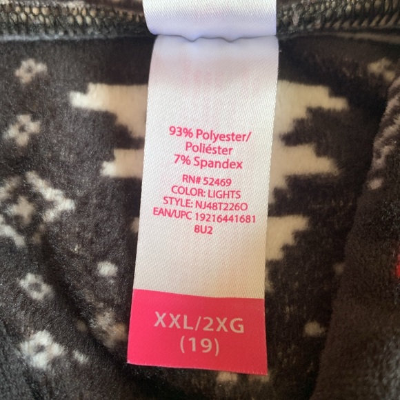 Christmas Lights Pullover Hooded Top - Picture 6 of 8